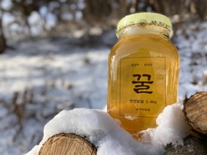 천연벌꿀100% 아카시아꿀 햇꿀 2.4KG 달콤한스푼 별이 담긴 꿀 느린세상